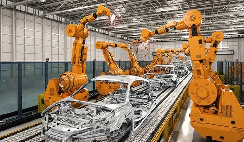 Robotic welding line and body assembly fixtures