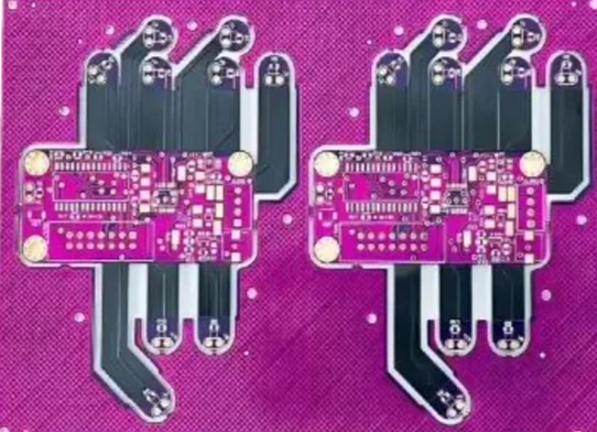 PCB panel layout with duplicated circuits