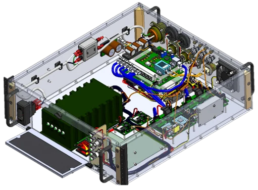 Electronic system assembly with PCB integration